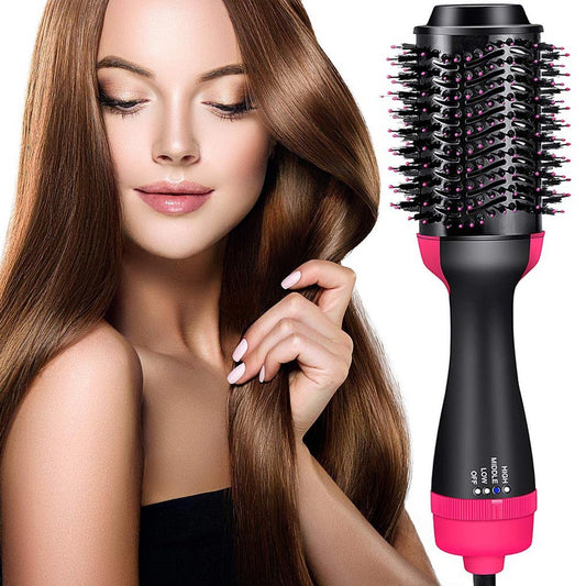 3-in-1 One Step Hot Air Brush Hair Dryer & Styler | Hair Dryer, Straightener & Volumizing Brush for Fast Salon-Style Results