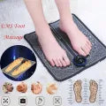 EMS Foot Massager Mat | USB Rechargeable Smart Electric Foot Massage Pad for Relaxation & Muscle Relief