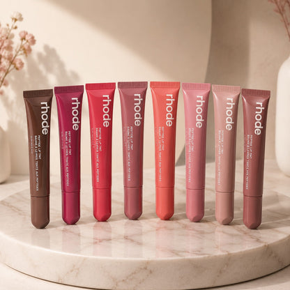 Rhode Peptide Lip Tint – Hydrating Glossy Lip Balm | Pack of 8 Shades