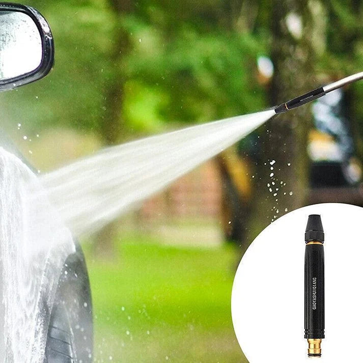 High-Pressure Metal Water Gun Nozzle – Powerful Hose Sprayer for Car, Bike, Garden & Home Cleaning